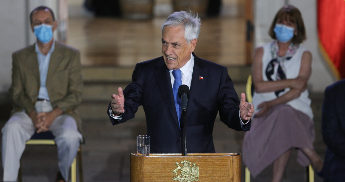 Sebastián Piñera en La Moneda