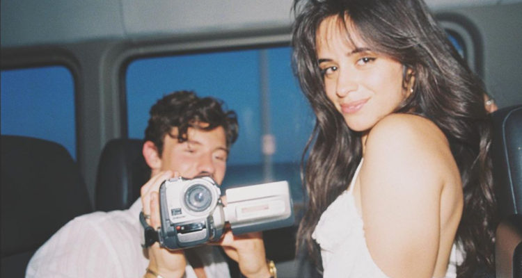 Una selfie de ambos cantantes cuando eran pareja.