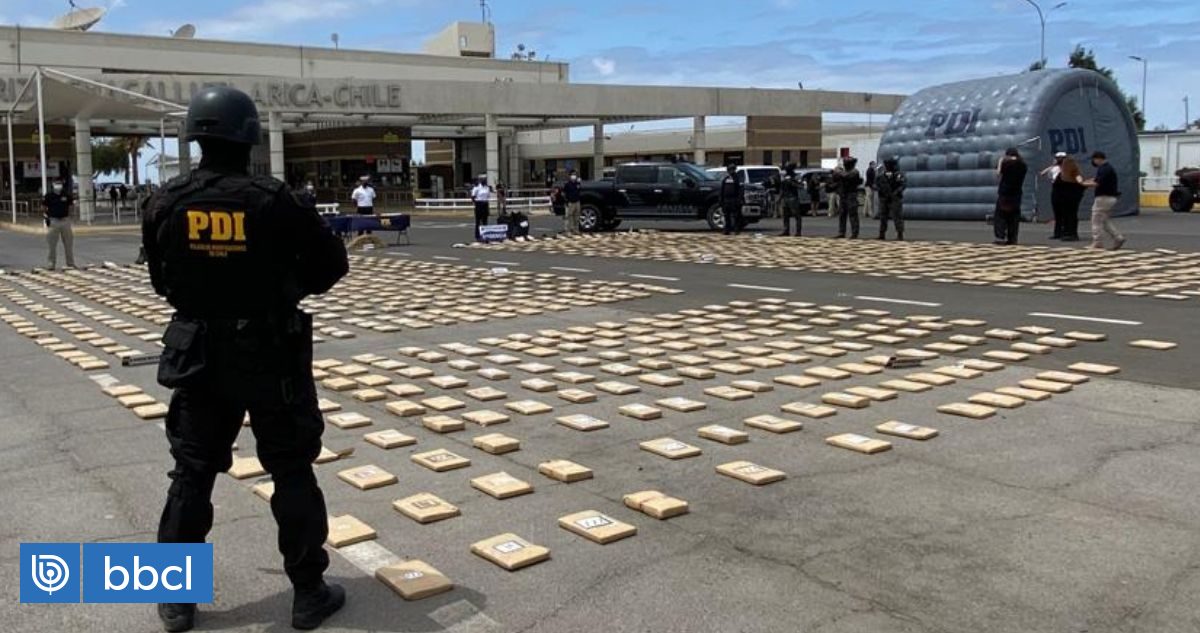 Incautan cerca de 1.400 kilos de droga a banda internacional que ...