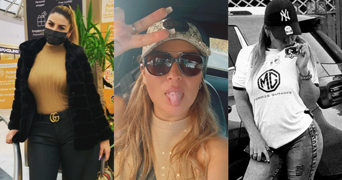 Tres imágenes de Solange Paredes compartidas en sus redes sociales