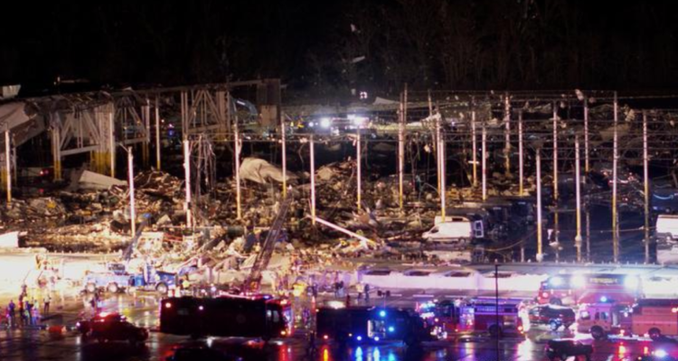 Efectos devastadores de tornado en EEUU