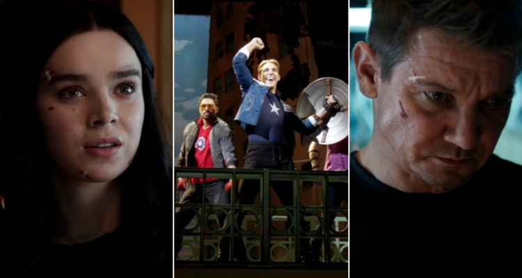 algunas tomas del último episodio de Hawkeye