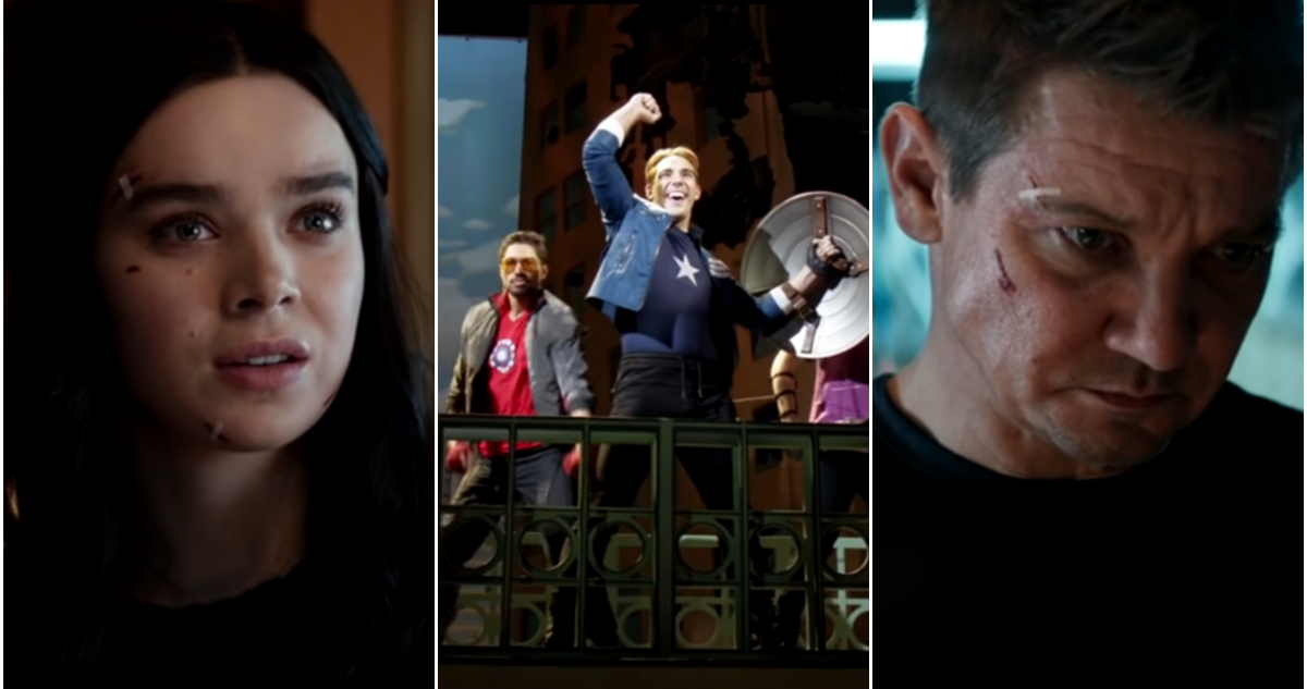 algunas tomas del último episodio de Hawkeye