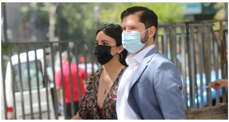 Camila Vallejo y Gabriel Boric