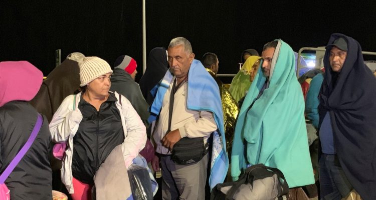 Migrantes venezolanos.