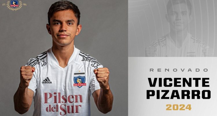 Vicente Pizarro, renovado por Colo Colo