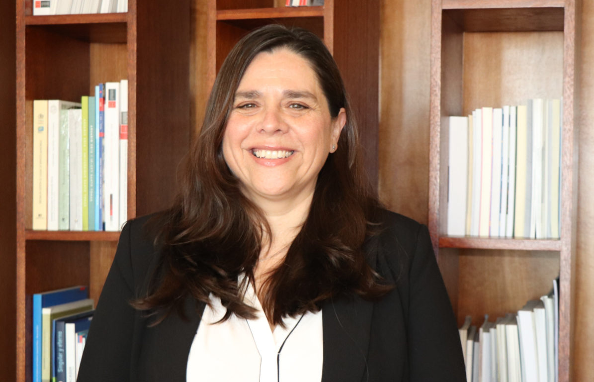 Vicerrectora de Aseguramiento de la Calidad de U. Autónoma, Dra. Francisca Gómez Gajardo