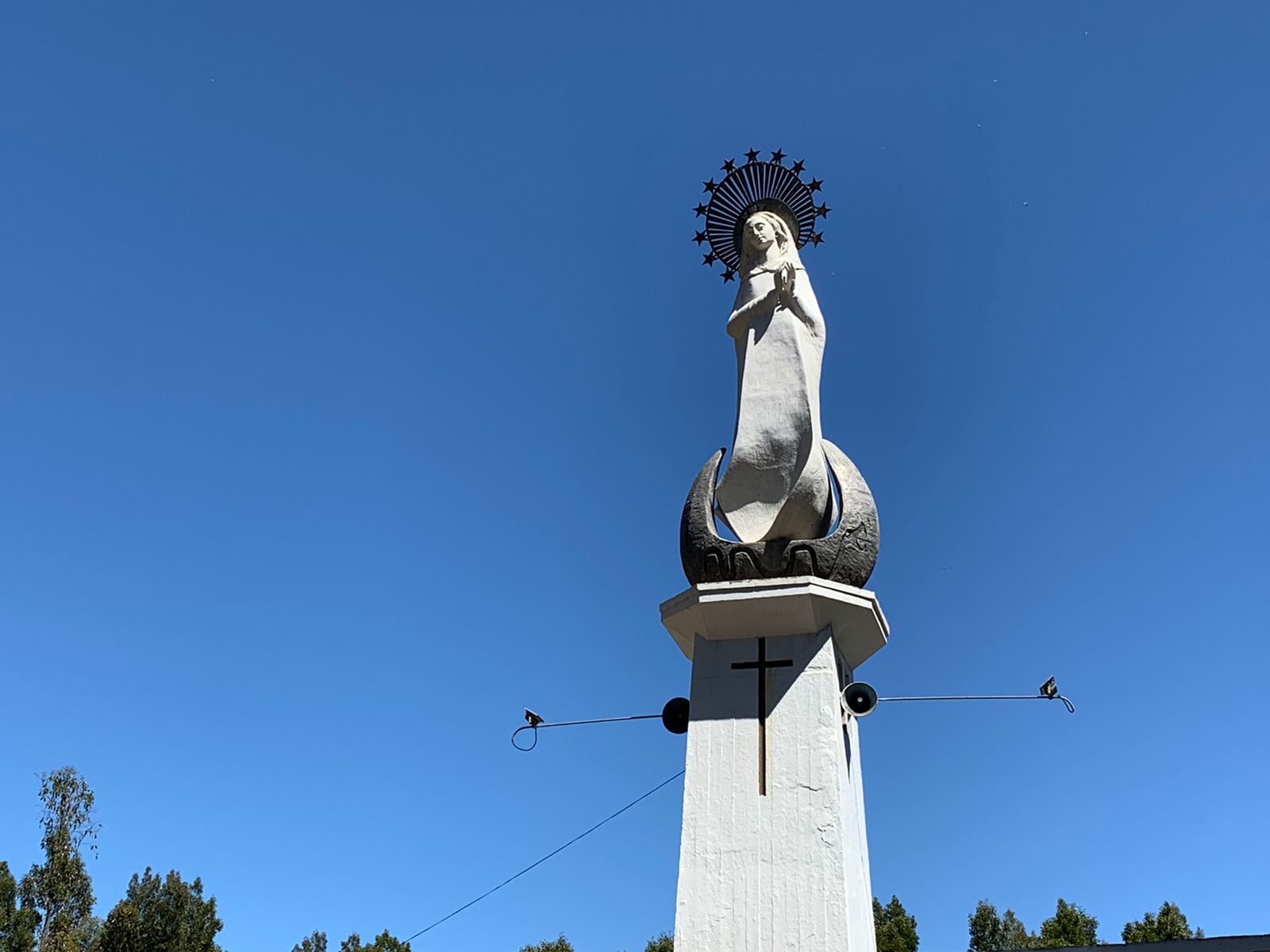 Virgen en el Cerro la Virgen de Concepción.