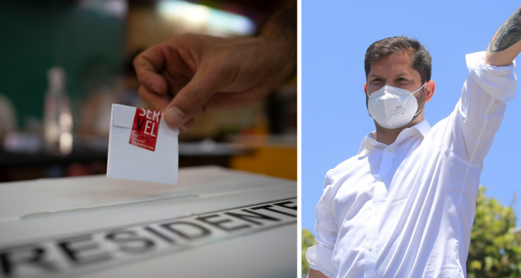 Voto y Gabriel Boric