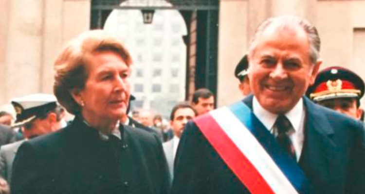 Leonor Oyarzún y Patricio Aylwin