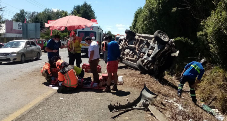 Accidente en Ruta de Lican Ray