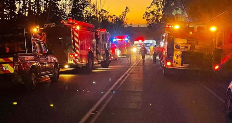 Accidente en Santo Domingo.