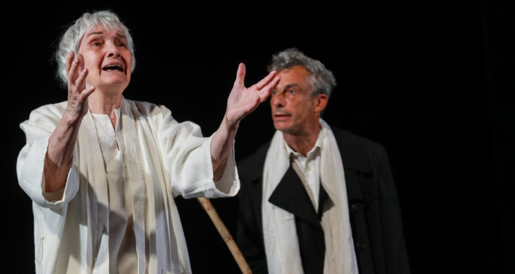 Diana Sanz en obra de Santiago a Mil