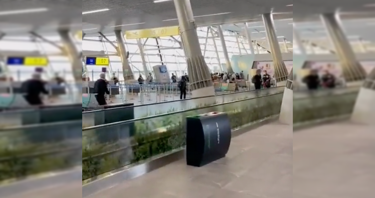 Hinchas de Colo Colo y la “U” protagonizan pelea en el Aeropuerto de Santiago