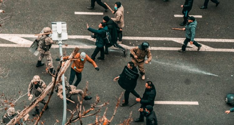 Protestas en Kazajistán