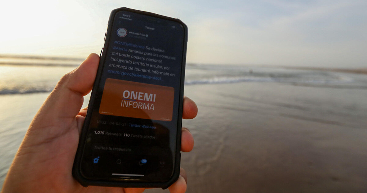 Onemi llama a evacuar zonas costera de Coquimbo y Arica y Parinacota por amenaza de tsunami menor
