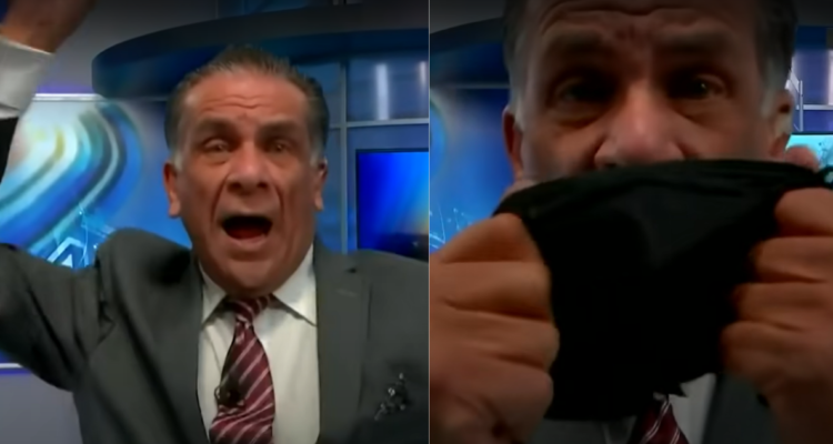 periodista de México increpa a antivacunas