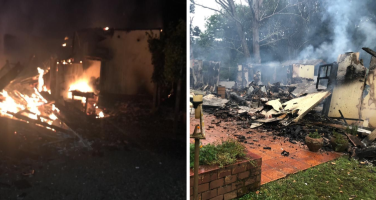 Ataque incendiario en Traiguén