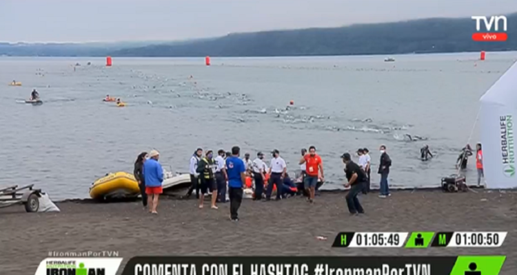 El Ironman de Pucón vivió tensos momentos.