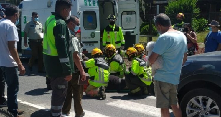 Atropello de mujeres en Pucón