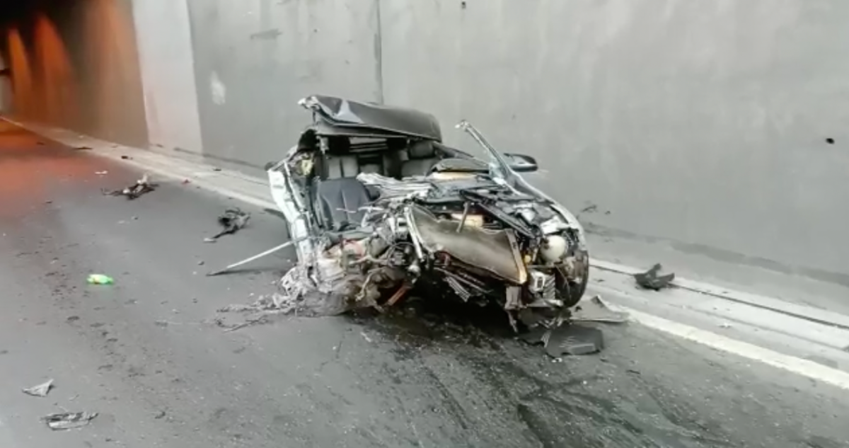 Una mujer murió tras violento accidente de tránsito en Vespucio Sur