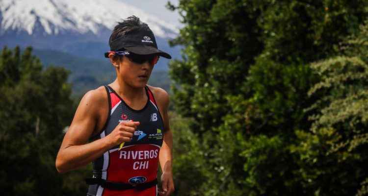 Bárbara Riveros en el Ironman 2019.