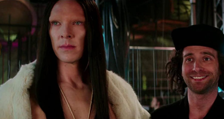 El actor Benedict Cumberbatch en su personaje All (Todo) en Zoolander 2.