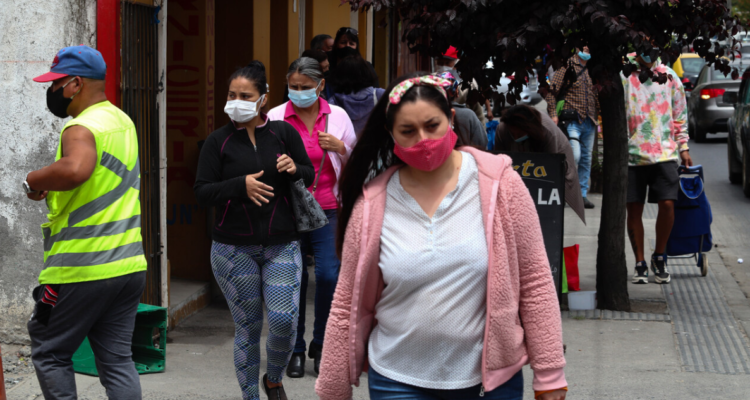 Contagios de coronavirus en la región del Bío Bío.