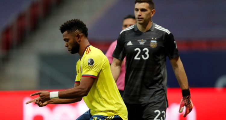 Colombia vs. Argentina en Copa América