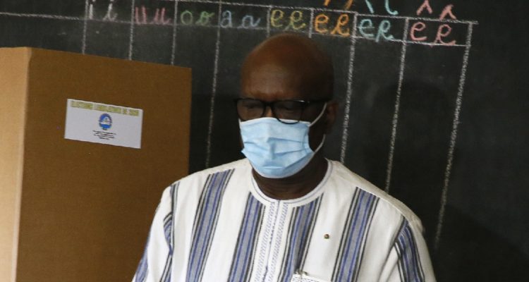 El depuesto presidente Kaboré.