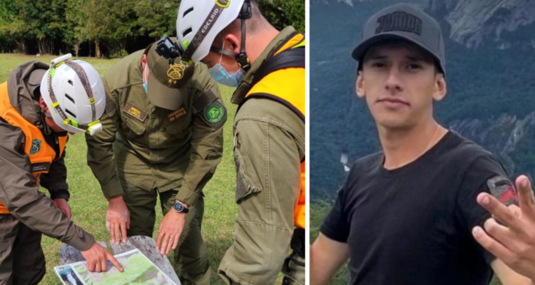 Joven extraviado en Cochamó