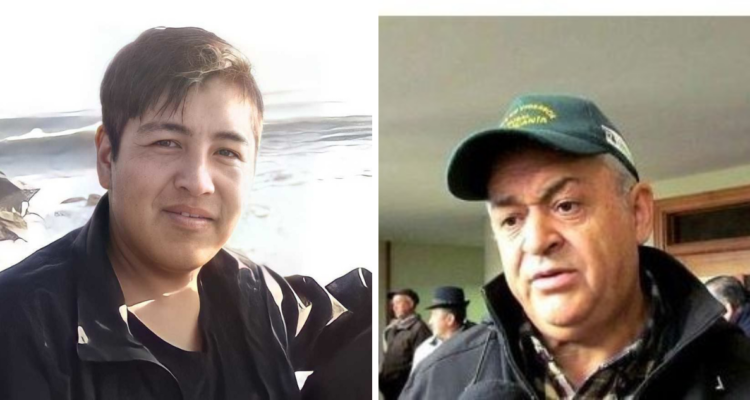 Cesar Millahual y Joeal Ovalle