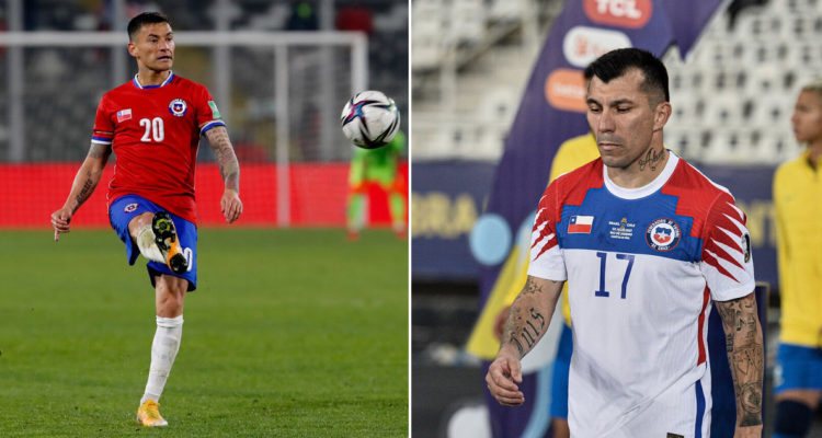 Charles Aránguiz y Gary Medel preocupan en La Roja.
