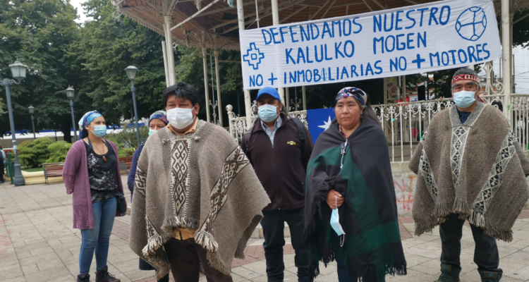 Comunidad mapuche por ordenanza municipal