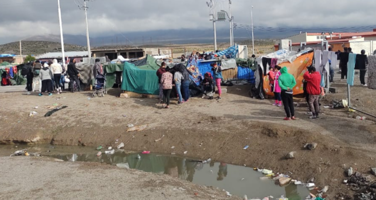 crisis migratoria en Colchane