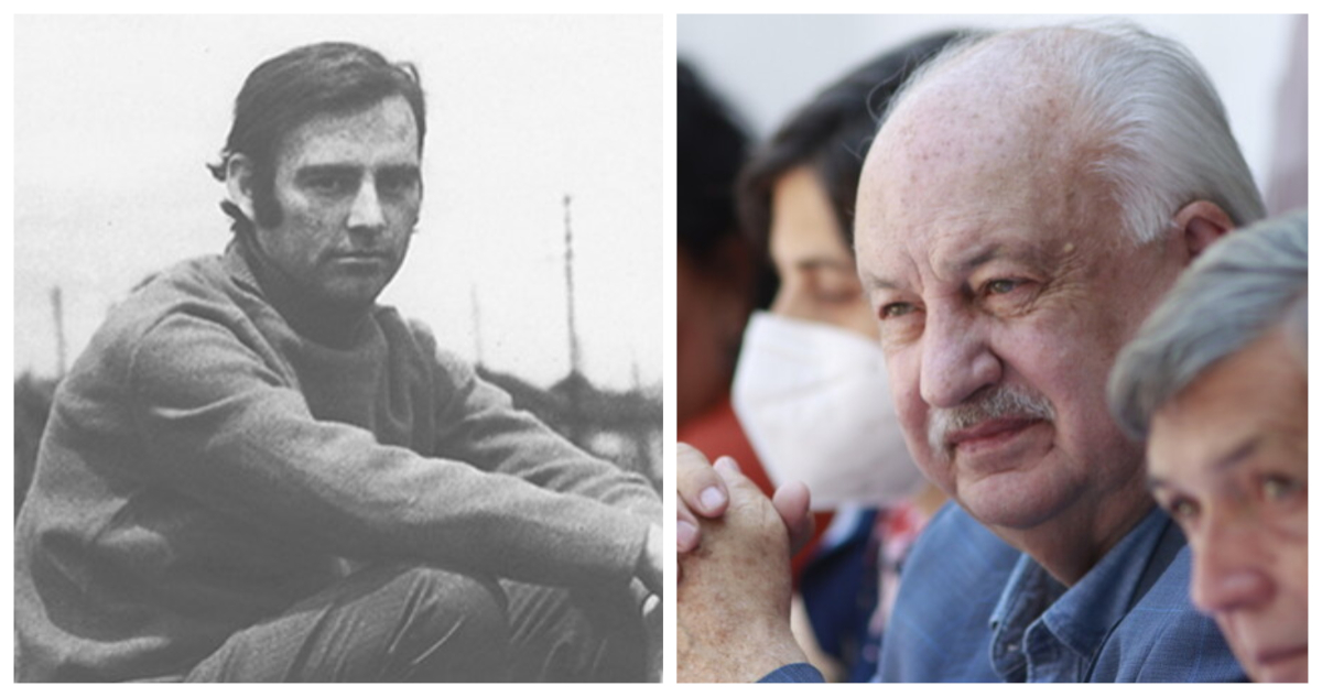 Jorge Teillier y Guillermo Teillier