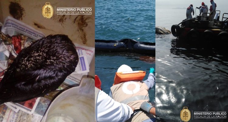 Derrame de petróleo en Lima