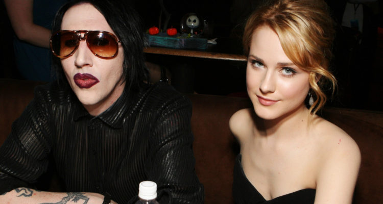 Marilyn Manson y Evan Rachel Wood
