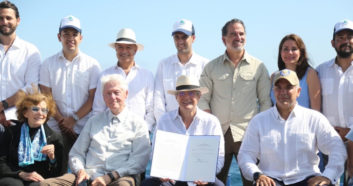 Presidente Iván Duque en firma de convenio de protección ambiental