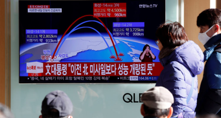 EEUU busca nuevas sanciones de la ONU contra Corea del Norte tras lanzamiento de misil