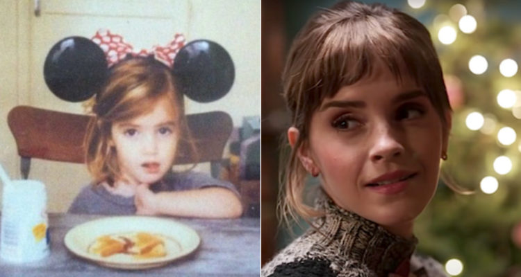 La fotografía con la que fue confundida Emma Watson y la actriz durante el especial de Harry Potter.