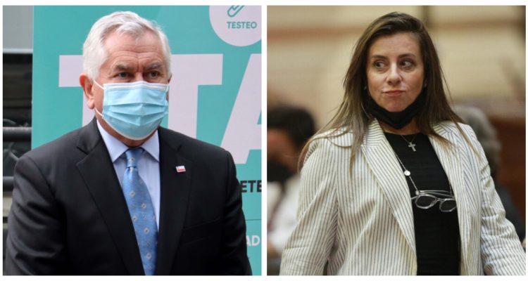 Enrique Paris y Teresa Marinovic