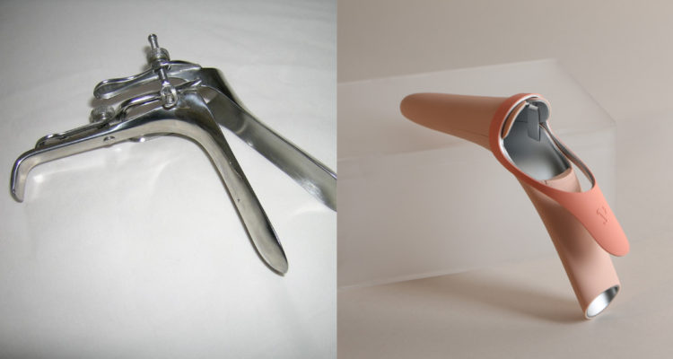 Mujeres reinventar el espéculo ginecológico