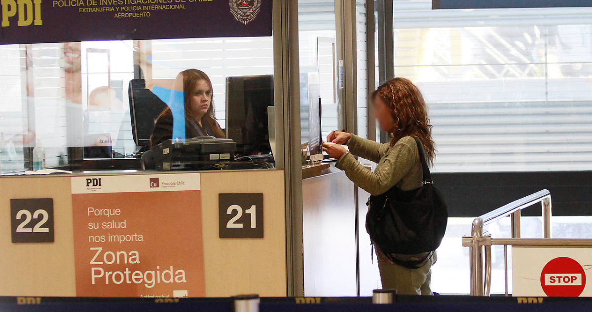 Falsificación de documentos en la frontera