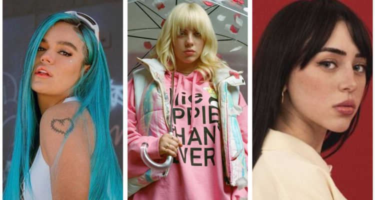 Karol G, Billie Eilish, Nicki Nicole
