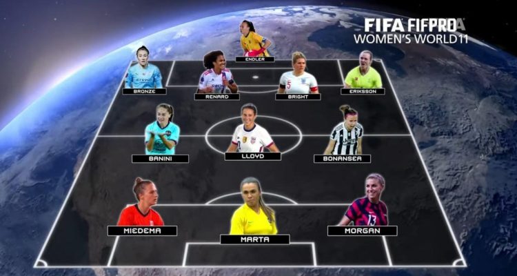 Tiane Endler en el once idea de FIFPro.