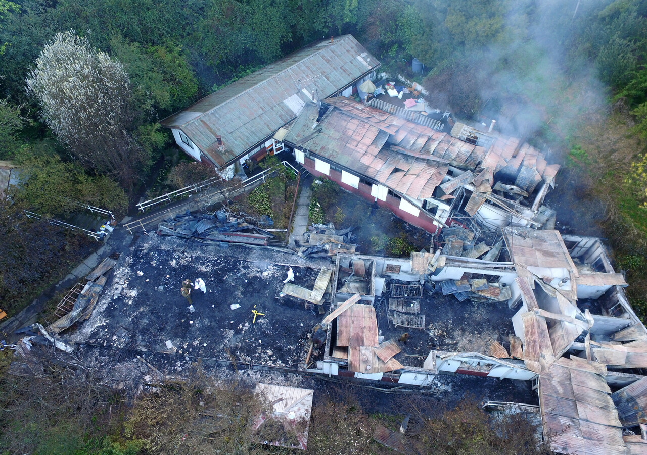 Incendio casa de reposo santa marta