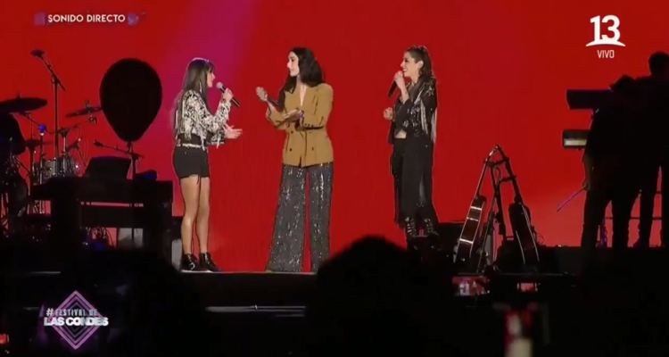 Francisca Valenzuela y Ha-Ash en Festival de Las Condes