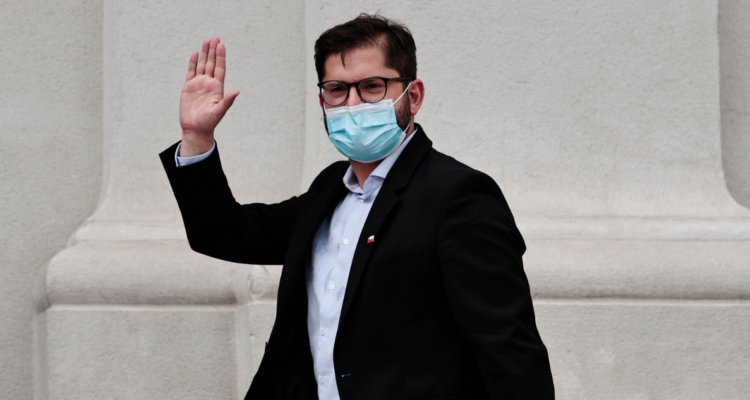 Gabriel Boric por rol de primera dama