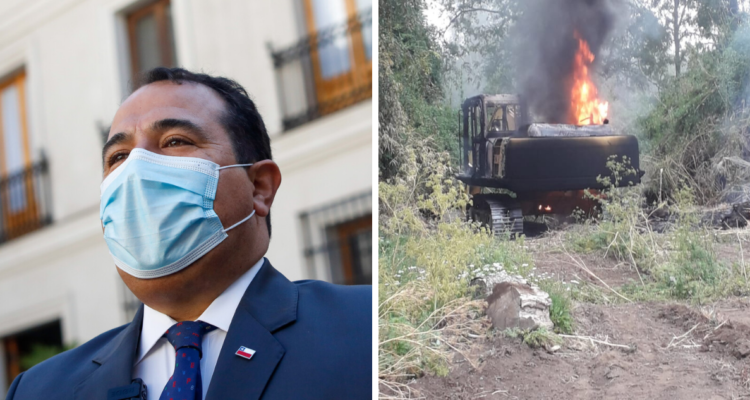 Galli por ataque incendiario en Lautaro